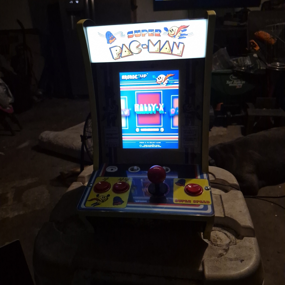 Arcade Super Pac-Man Retro Arcade Cabinet - Black